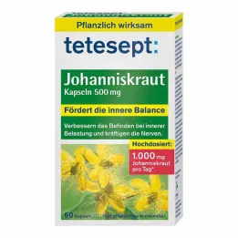 Tetesept Třezalka tečkovaná 500 mg tobolky, 60 ks