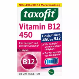 TAXOFIT Vitamin B12 450 µg tablety 30 tablet, 30 hodin
