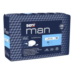 Seni® Man inkontinenční vložka normální úroveň 2, 15 kusů