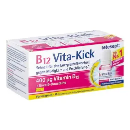 Tetesept B12 Vita-Kick 400µg ampule na pití (18 kusů)
