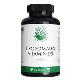 Green Naturals Vitamin D3 lipozomální vysokodávkové kapsle, 120 kusů