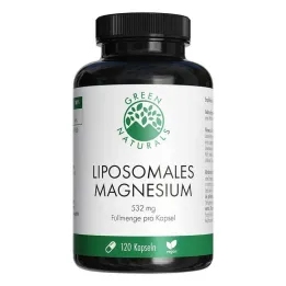 Green Naturals Magnesium Citrate Liposomal Rostlinné kapsle, 120 ks