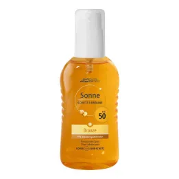 Ochrana proti slunci &amp; opalovací pumpička ve spreji bronzová LSF 50, 200 ml
