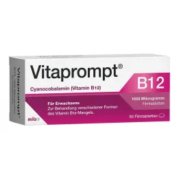 VITAprompt B12 1000 mikrogramů potahované tablety, 50 ks