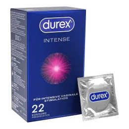 durex® Intense kondomy, 22 ks