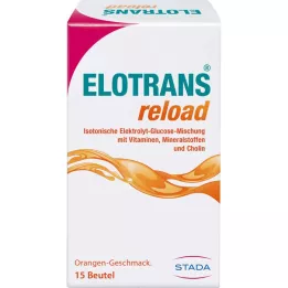 ELOTRANS doplňte elektrolytický prášek s vitamíny, 15X7,57 g