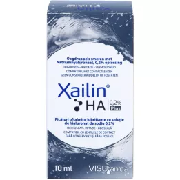 XAILIN HA 0,2% plus oční kapky, 10 ml