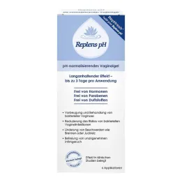 Předplněné aplikátory na vaginální gel Replens pH, 4 ks