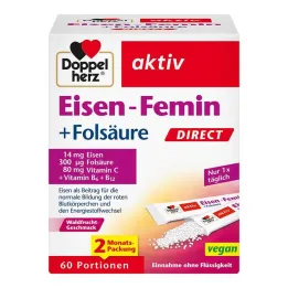 Doppelherz Iron-Femin Direct Pellets, 60 ks