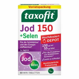 Taxofit Iodine 150 + Selen tablety, 60 ks