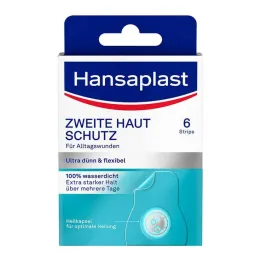 Hansaplast náplast na ochranu druhé kůže, 6 kusů
