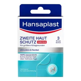 Hansaplast náplast na ochranu druhé kůže velká, 3 kusy