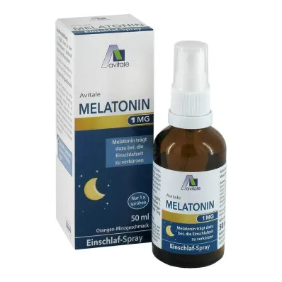 Melatonin 1 mg sprej na spaní, 50 ml Melatonin 1 mg sprej na spaní, 50 ml