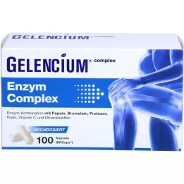 GELENCIUM Enzyme Complex vysoká dávka s bromelainovými uzávěry, 100 ks