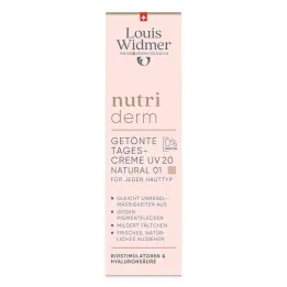 Widmer nutriderm tónovaný denní krém UV 20 natu.01 bez P, 30 ml
