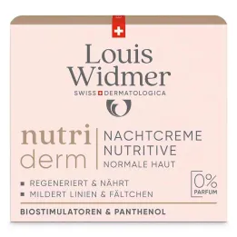 Widmer nutriderm noční krém Nutritive bez P., 50 ml