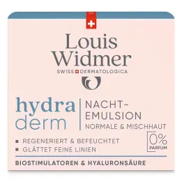 Widmer hydraderm noční emulze bez P., 50 ml