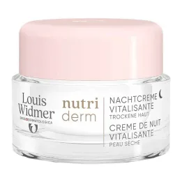 Widmer nutriderm Vitalisante noční krém bez parfemace, 50 ml
