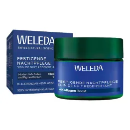 Weleda zpevňující noční péče hořec modrý &amp; Edelweiss, 40 ml