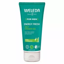 WELEDA for Men Energy Fresh 3v1 sprchový gel, 200 ml