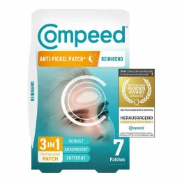 Compeed Čištění náplastí proti pupínkům, 7 ks