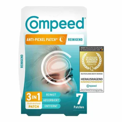 Compeed Čištění náplastí proti pupínkům, 7 ks