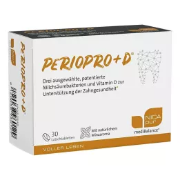 NICAPUR mediBalance PerioPro+D pastilky 30 ks pastilky, 30 ks