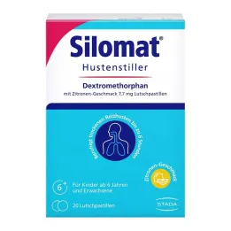 Silomat tlumící kašel DMP citronové pastilky, 20 ks
