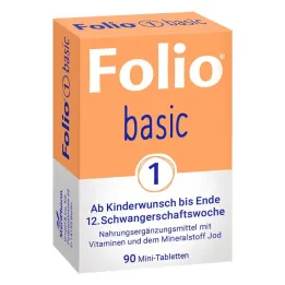 Folio 1 základní potahované tablety, 90 ks
