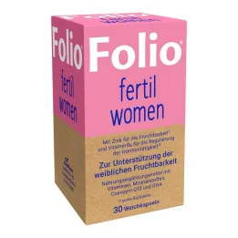 Měkké tobolky pro ženy Folio fertil, 30 ks