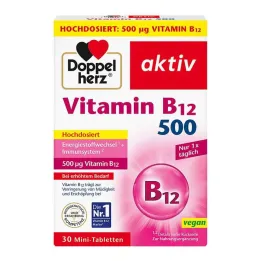 Doppelherz Vitamin B12 500 tablet, 30 ks