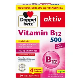 Doppelherz Vitamin B12 500 tablet, 120 ks