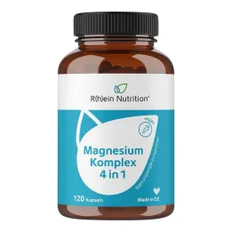 Magnesium complex 4v1 vysokodávkové veganské kapsle, 120 kusů