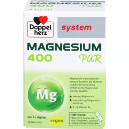 DOPPELHERZ Kapsle systému Magnesium 400 Pur, 60 ks