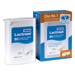 Lactrase 32 000 Fcc tablety dělitelné v dávkovači (40 kusů)