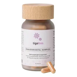 Tigofem Ladys Mantle Complex + Vit.B6 + kapsle zeleného čaje, 80 ks