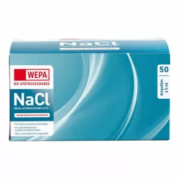 WEPA Inhalační roztok NaCl 0,9%, 50X5 ml