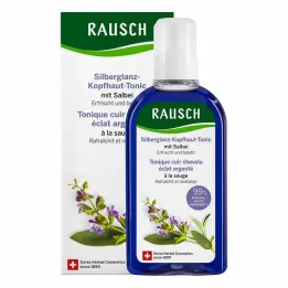Rausch stříbrný lesk tonikum na pokožku hlavy se šalvějí, 200 ml