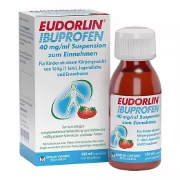 EUDORLIN Ibuprofen 40 mg/ml suspenze k perorálnímu podání, 100 ml