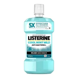 Listerine Cool Mint ústní voda s jemnou příchutí, 500 ml