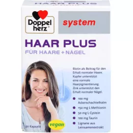 DOPPELHERZ Kapsle systému Hair Plus, 30 ks