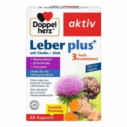 Doppelherz játra plus kapsle, 80 kusů