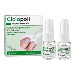 Ciclopoli proti plísním nehtů, 2X6,6 ml