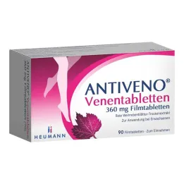 ANTIVENO Venózní tablety 360 mg potahované tablety, 90 ks