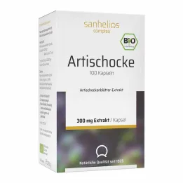 Bio artyčokové kapsle Sanhelios, 100 kusů