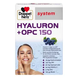 Kapsle systému Doppelherz Hyaluron + OPC , 30 ks