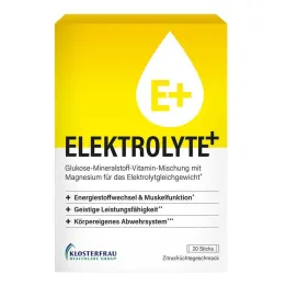 Elektrolyty + granule pro přípravu perorální suspenze tyčinky, 20 ks