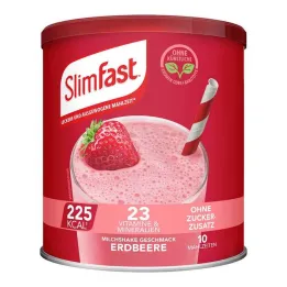 Slim Fast pudr jahoda, 365 g