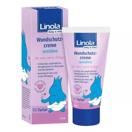 LINOLA Baby & Dětský ochranný krém na rány citlivý, 50 ml