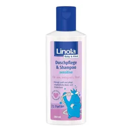 Linola Baby &amp; Dětská sprchová péče &amp; Šampon Sensitive (200 ml)